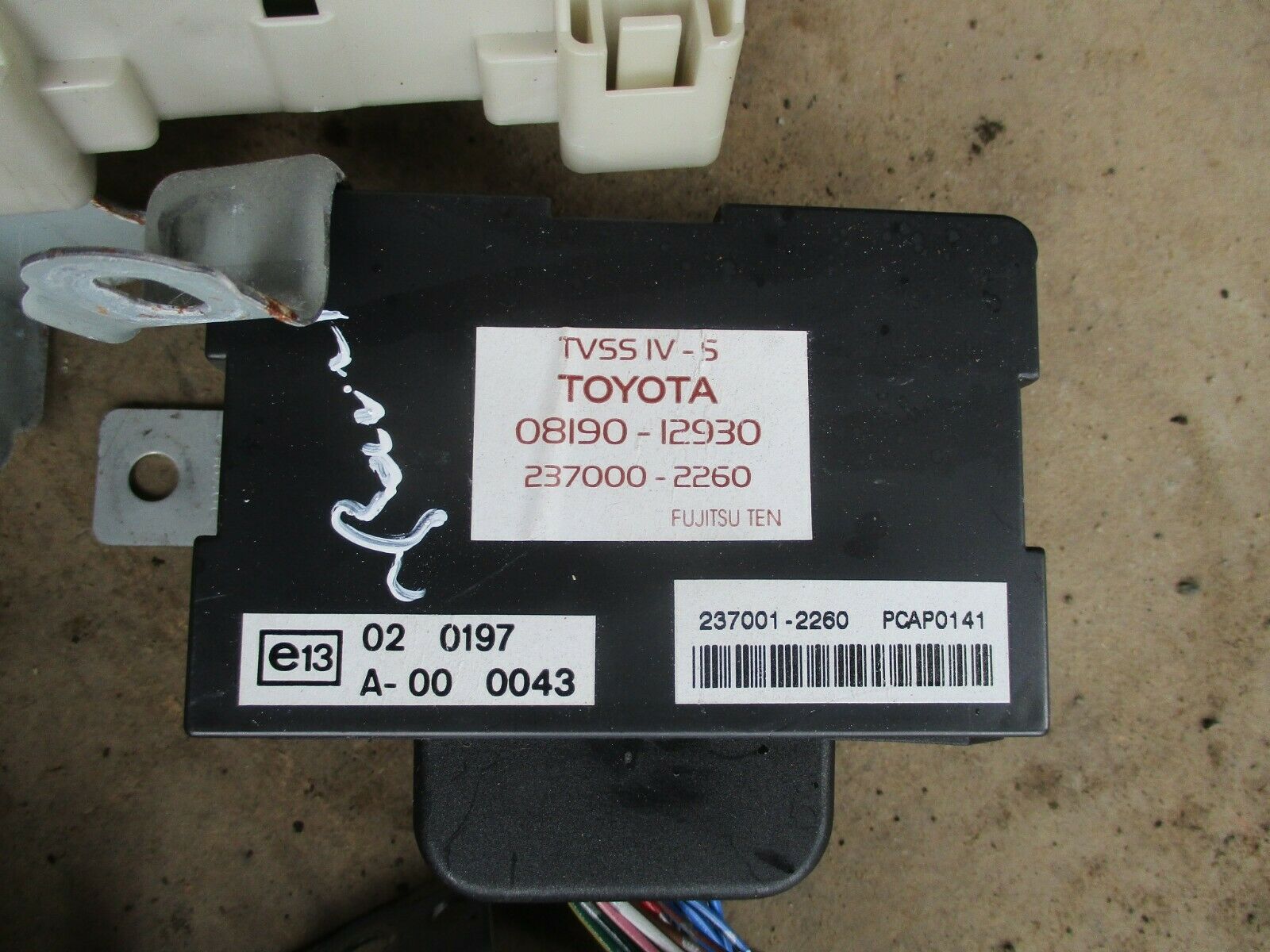 toyota rav4 kit demarrage 2.0 d4d 2000 2005 mk2 8966142A10 1CDFTV Pièce Auto Occasion à